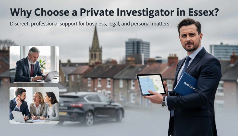 Why choose a Private Investigator in Essex?
