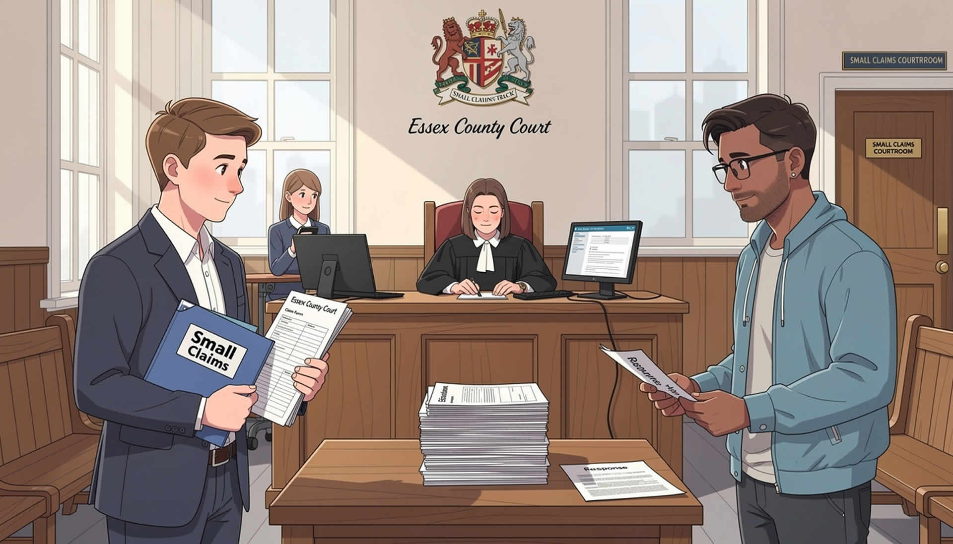 Taking an Individual to Small Claims Court in Essex