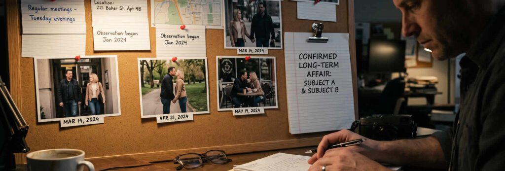 Infidelity Investigation Confirms Long-Term Affair