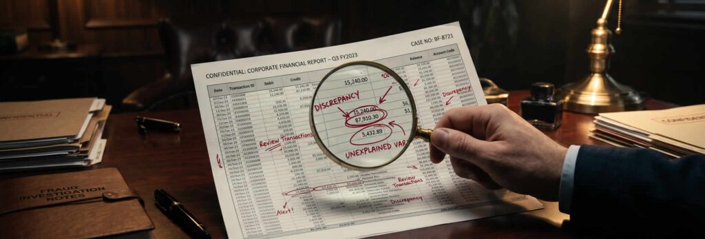 Internal Business Fraud Case – Case Study